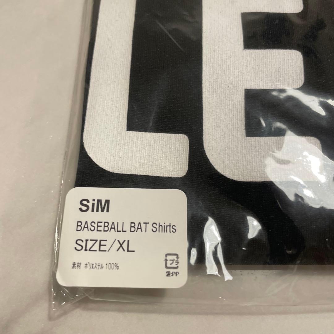 ミュージシャン SiM BASEBALL BAT Shirts XL