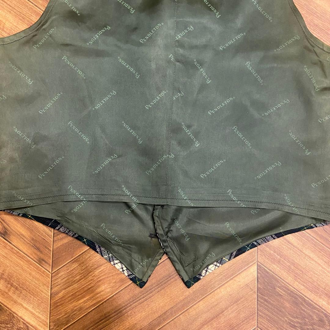 50s PENDLETON ペンドルトン ウール ベスト ワンサイズ