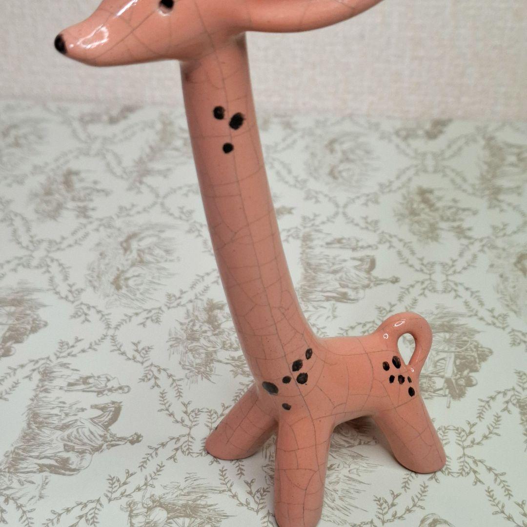 ★幻級★ウォルターボッセ キリン ピンク 刻印あり 修復 貫入なし