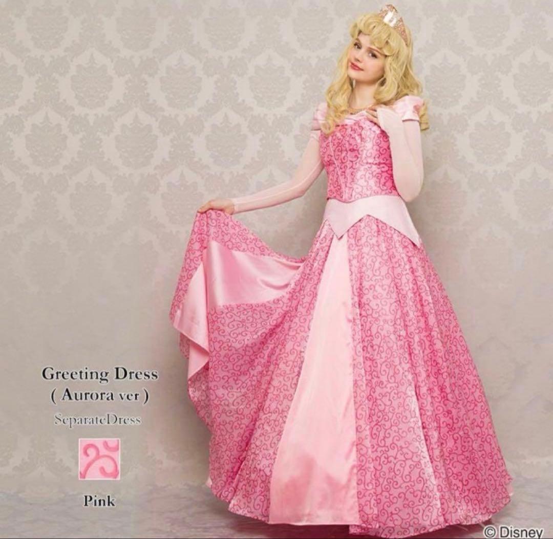 オーロラ姫　グリーティングドレス　シークレットハニー　※難あり（汚れ・修理あり）