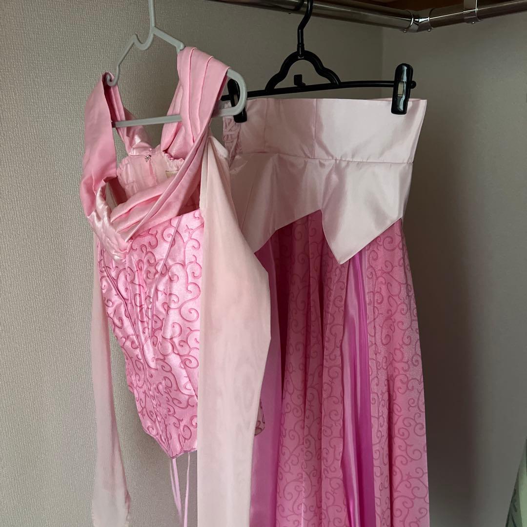 オーロラ姫　グリーティングドレス　シークレットハニー　※難あり（汚れ・修理あり）