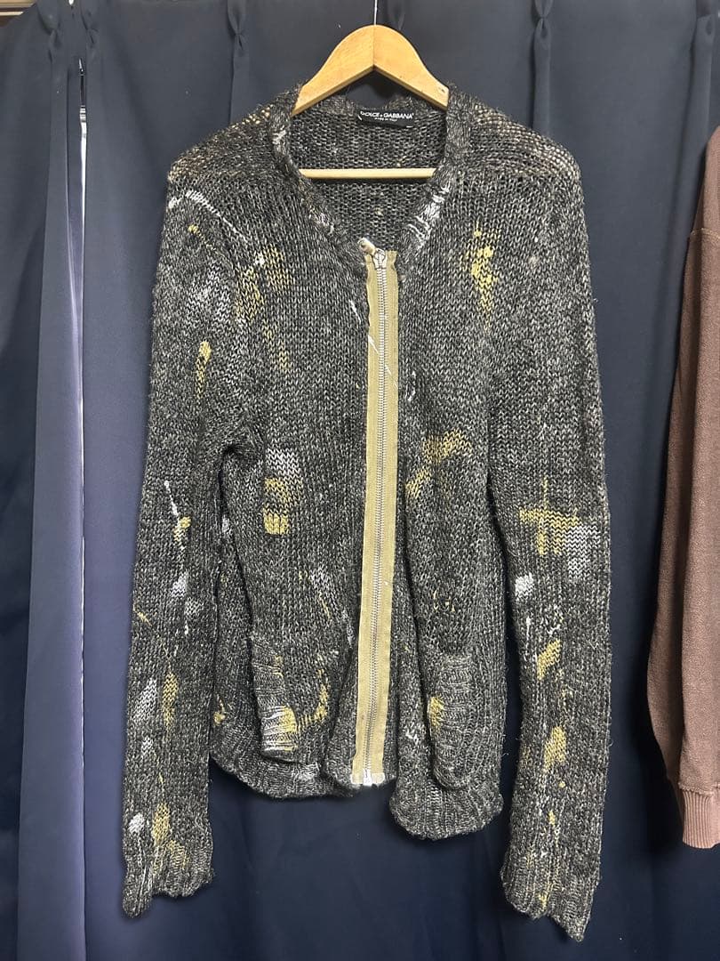 XL ドルチェ&ガッバーナ ペンキ ブルゾン ジップ