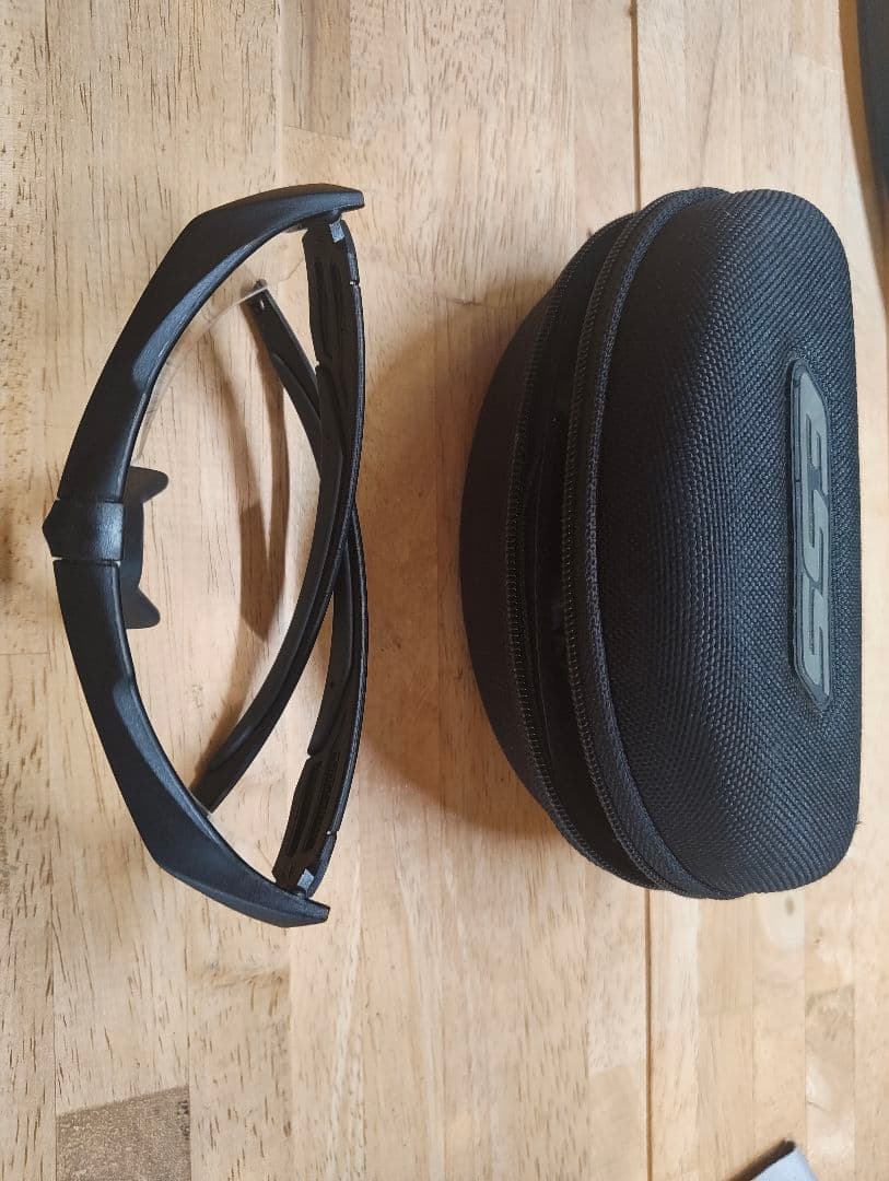 ESS Crossbow APEL ブラックフレーム クリアレンズ