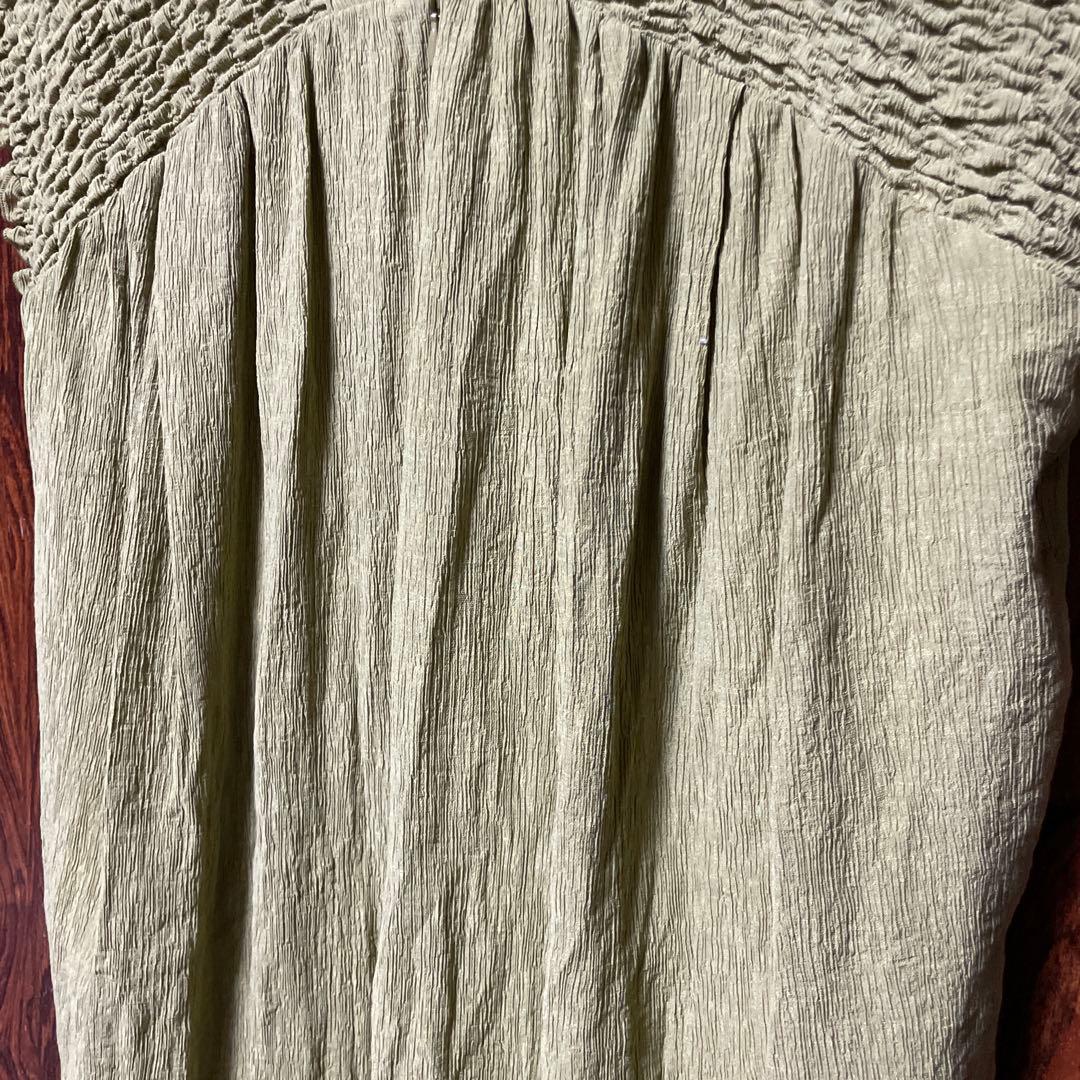 わ*ー様 【産前・産後対応】マタニティ／シャーリングVワンピース　レプシィム　レ