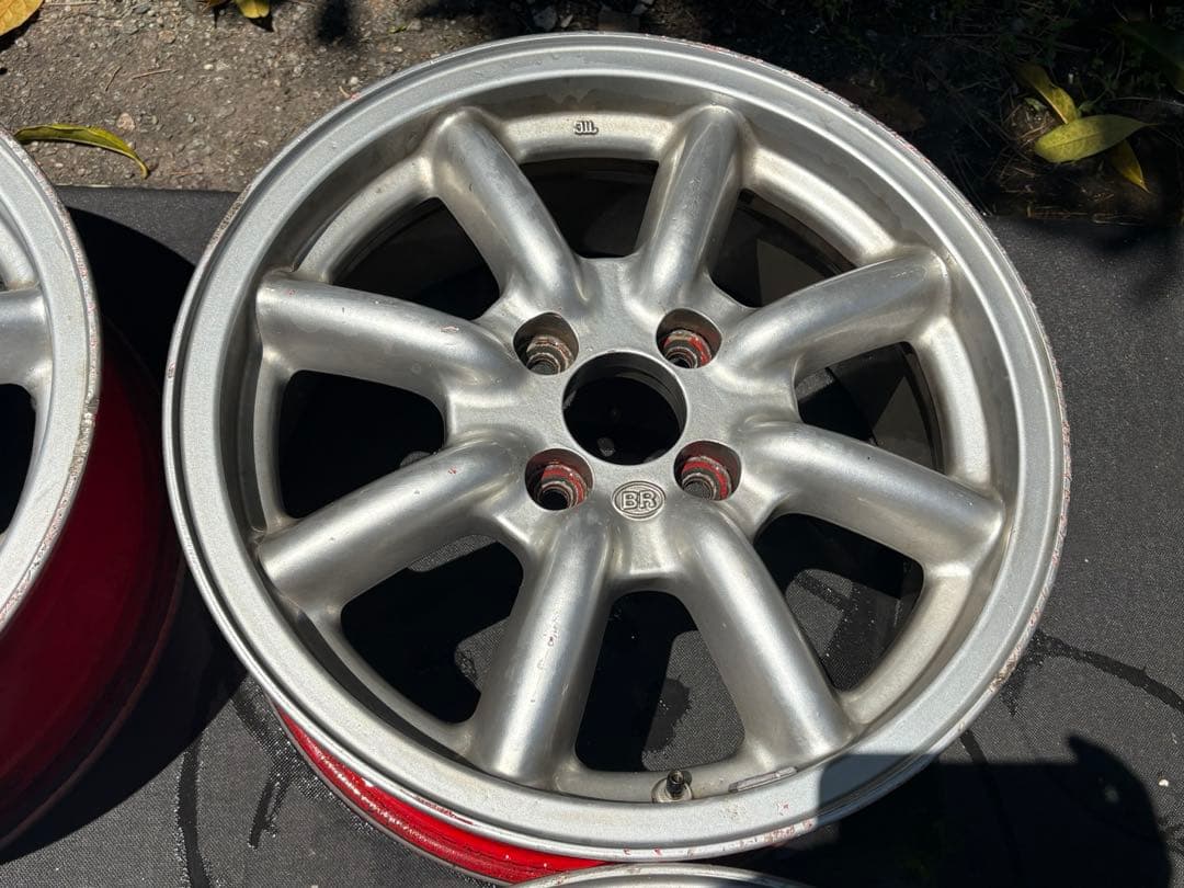 BR ブラックレーシング ホイール 15×6.5Jオフセット40 4穴