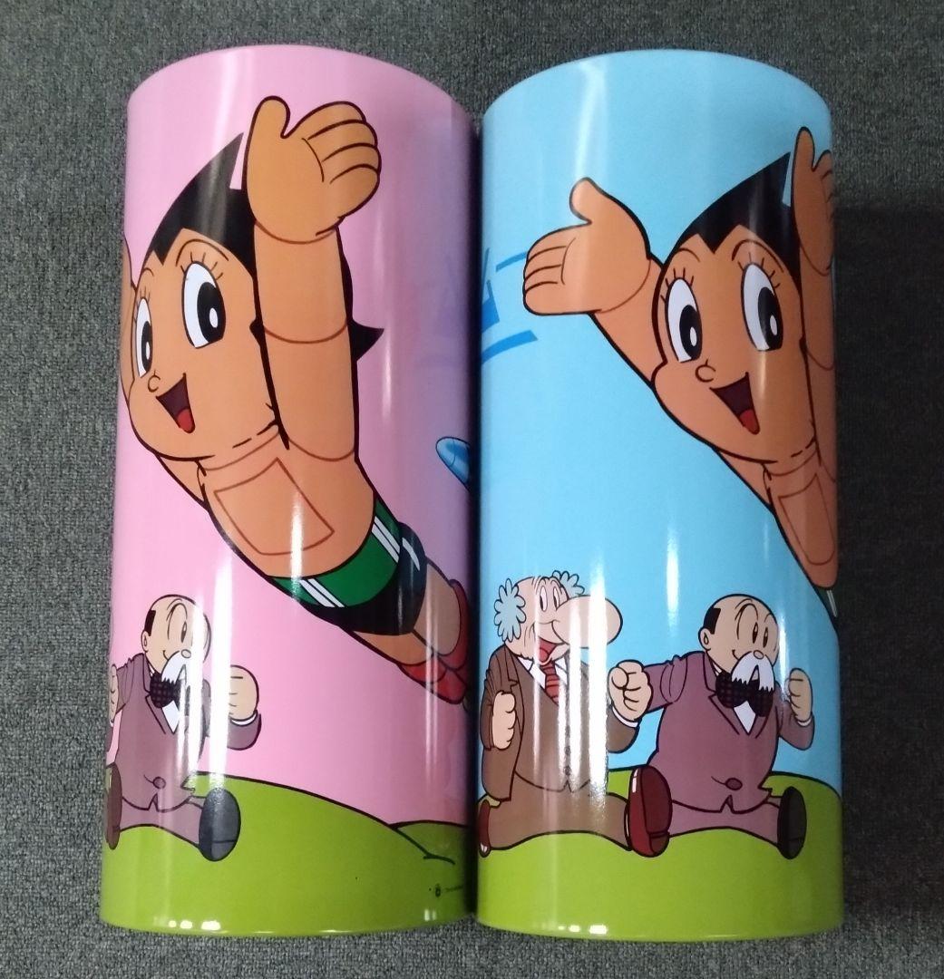 鉄腕アトム ゴミ箱　ブリキ缶 レトロ 手塚治虫
