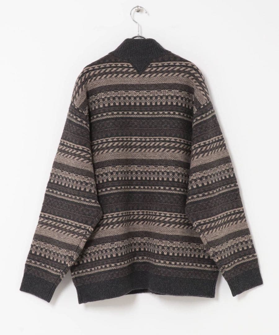 White Mountaineering ジップアップセーター