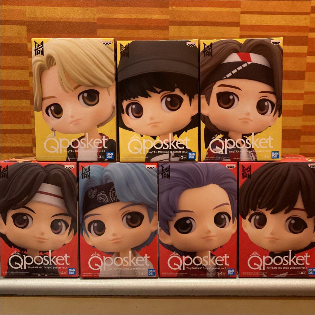即購入可！ BTS TinyTAN MIC Drop Qposket ７種セット