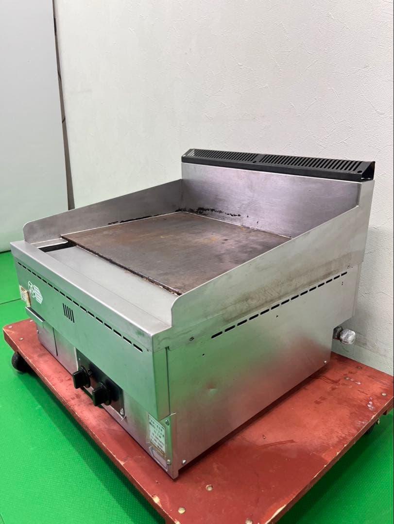 ☆地域限定送料無料☆工場整備品☆タニコー　ガスグリドル　業務用