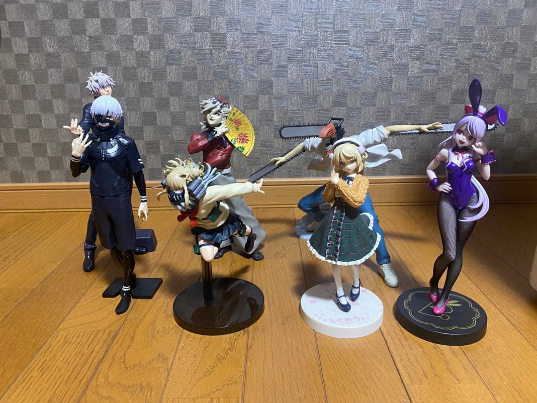 開封品プライズフィギュアまとめ売り　鬼滅　美少女　五条　チェンソーマン　箱無し