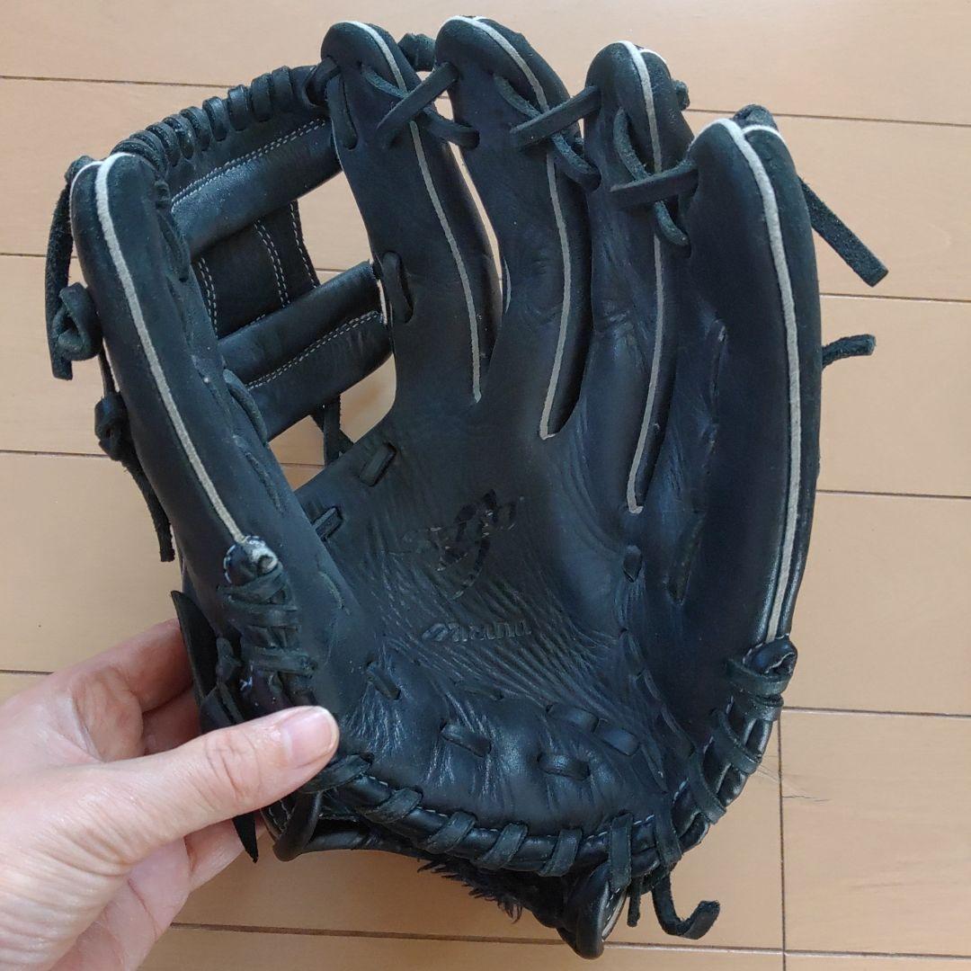 美品 ミズノ グローブ セレクト9 軟式少年野球 子ども 小学生 右きき用