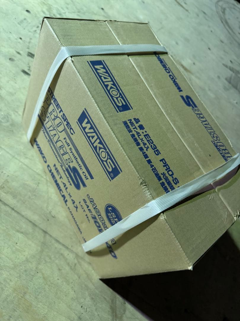 値下げ！　ワコーズプロステージs 10w-40 4L缶4個　未開封ケース