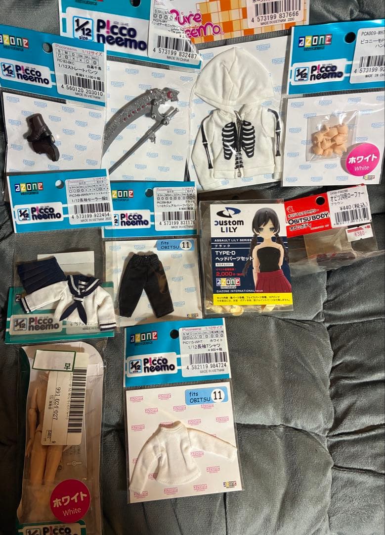 アゾン ピコニーモ ピュアニーモ オビツ11 アサルトリリィ アイテムまとめ売り