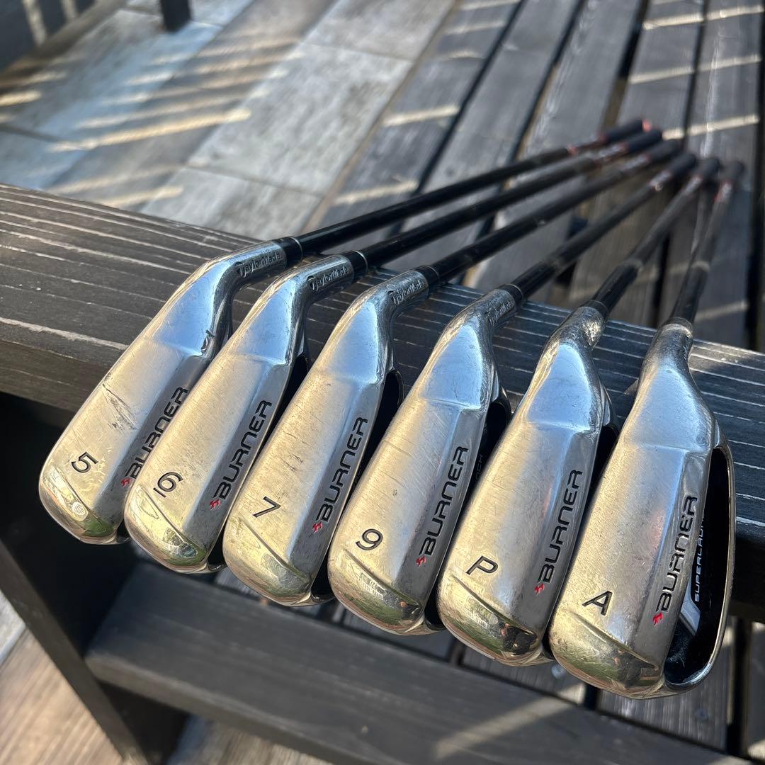 TaylorMade Burner アイアンセット 6本セット　訳あり