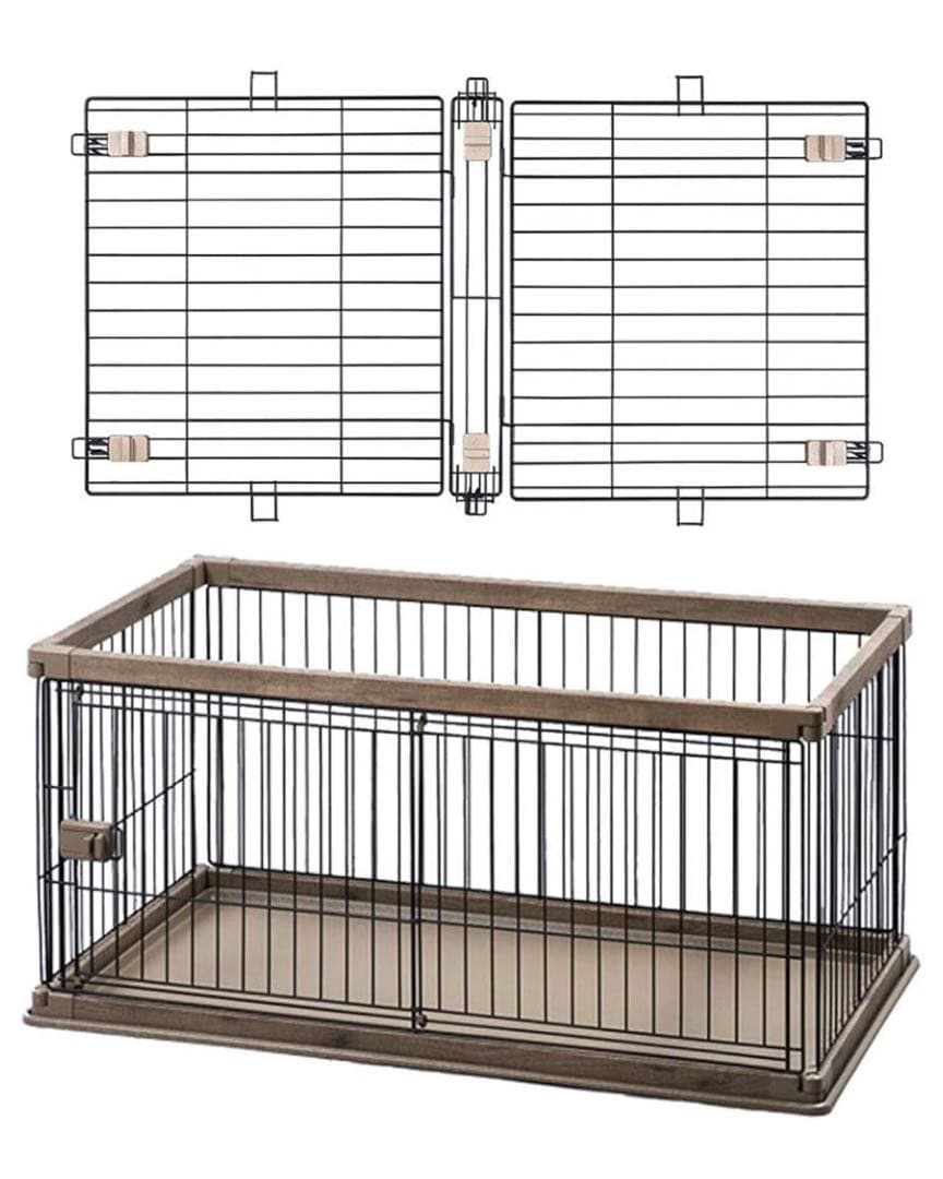 【美品】犬用ゲージ　幅120cm 屋根付きセット　トイレ付き　ほぼ未使用