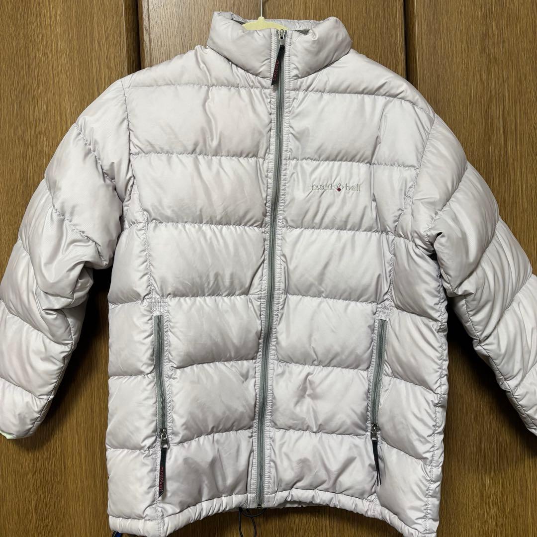 mont-bell ネージュダウン ピンクグレー ダウンジャケットM