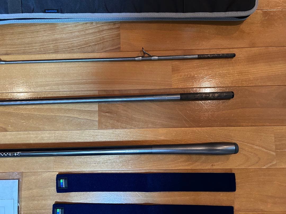 シマノ 20 スピンパワー 385EX + 投げ竿 並継　フィッシングロット