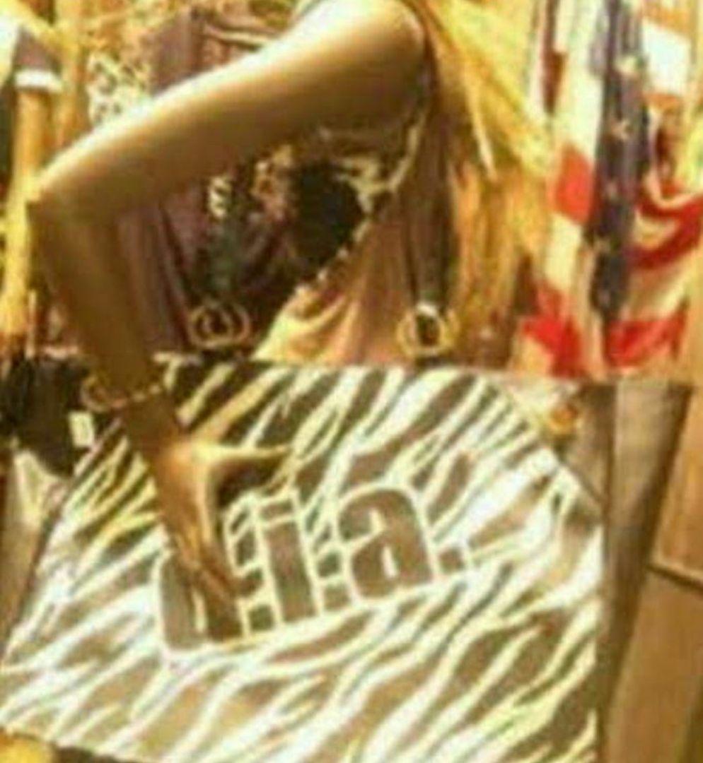 d.i.a. ギャル ショッパー ゼブラ 特大 希少 ダイヤ ショップ袋 バッグ