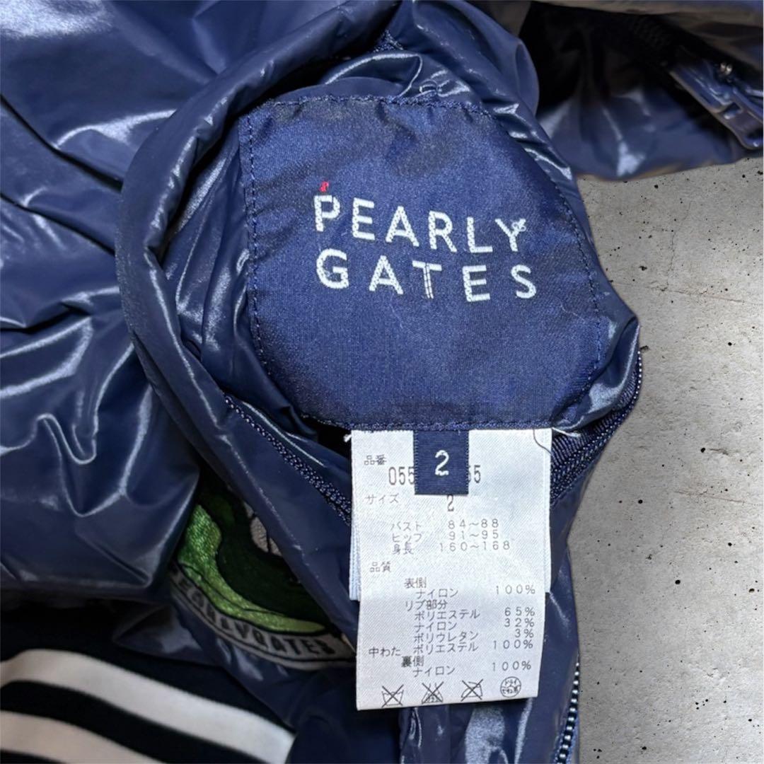 【美品】パーリーゲイツ リバーシブル スニード サイズ2 ネイビー✖️レッド