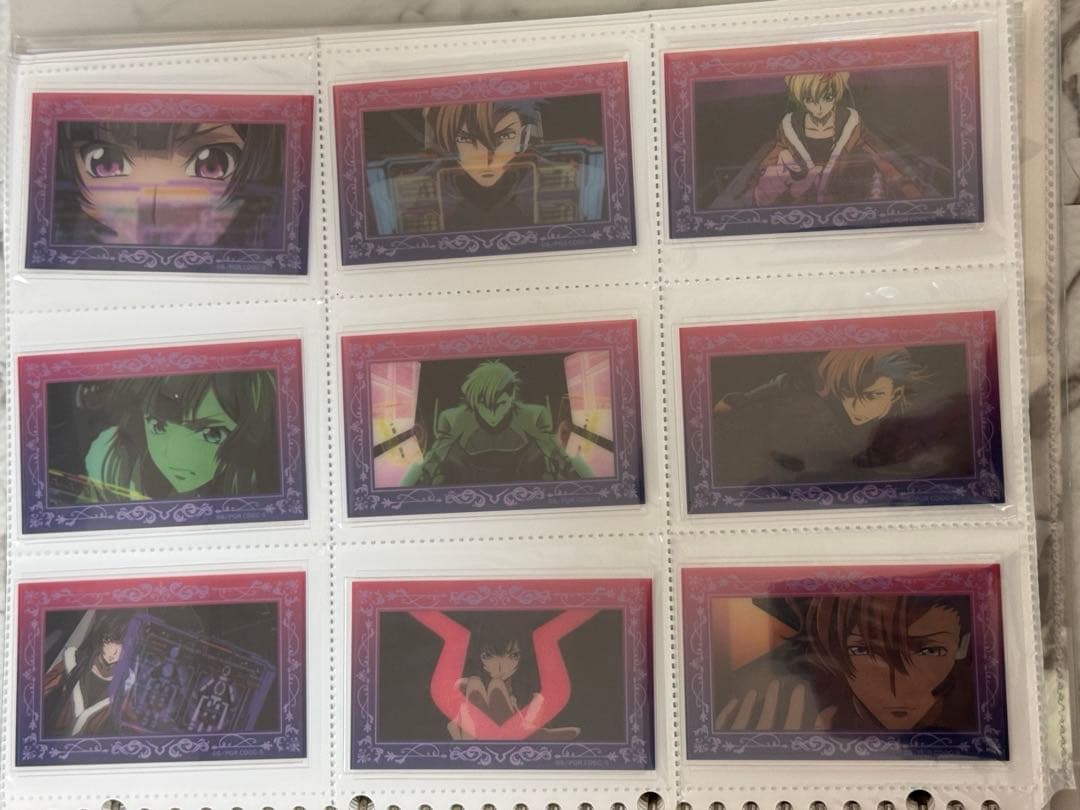 コードギアス 奪還のロゼ クリアカードコレクション 1幕から最終幕 全種セット