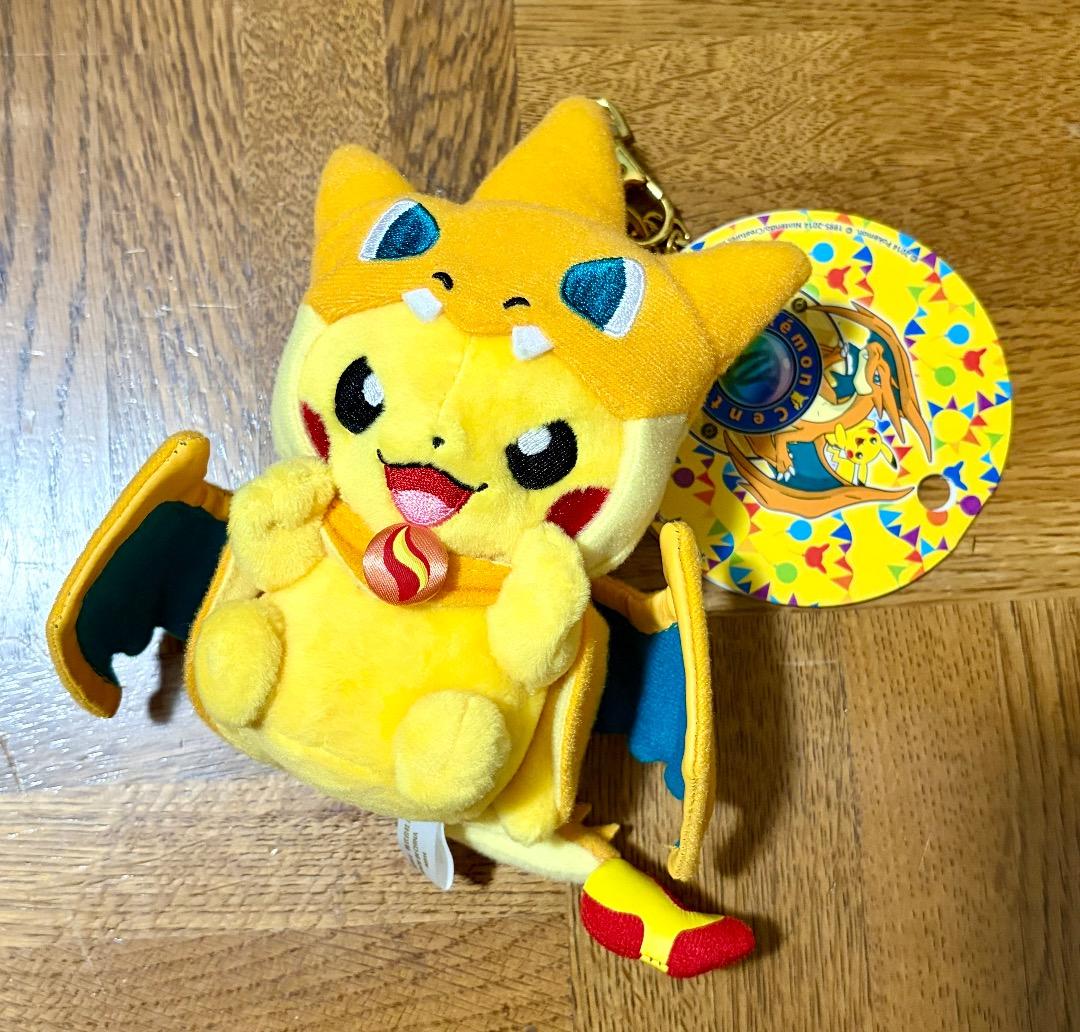 タグ付き未使用！ マスコット ポケモンセンターメガトウキョーのピカチュウ