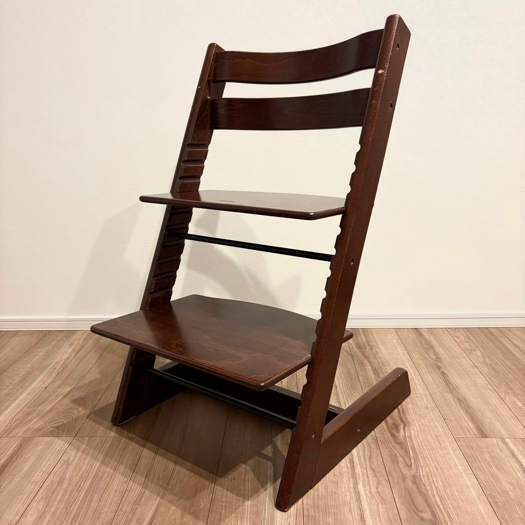 STOKKE ストッケ ！トリップトラップ キッズチェア 椅子 ブラウン（茶）