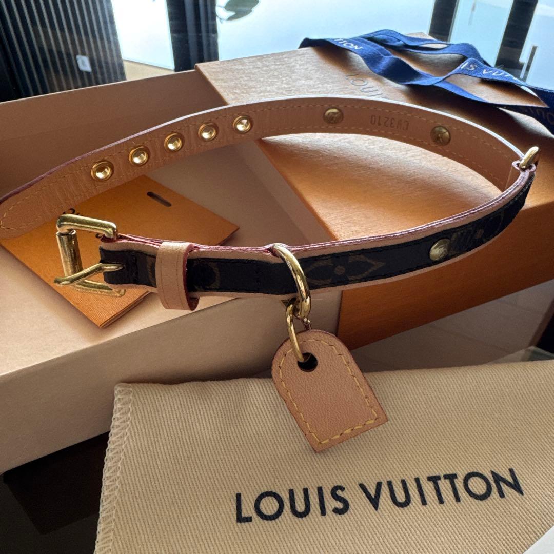 Louis Vuitton モノグラム　コリエ　バクスター ペット　首輪