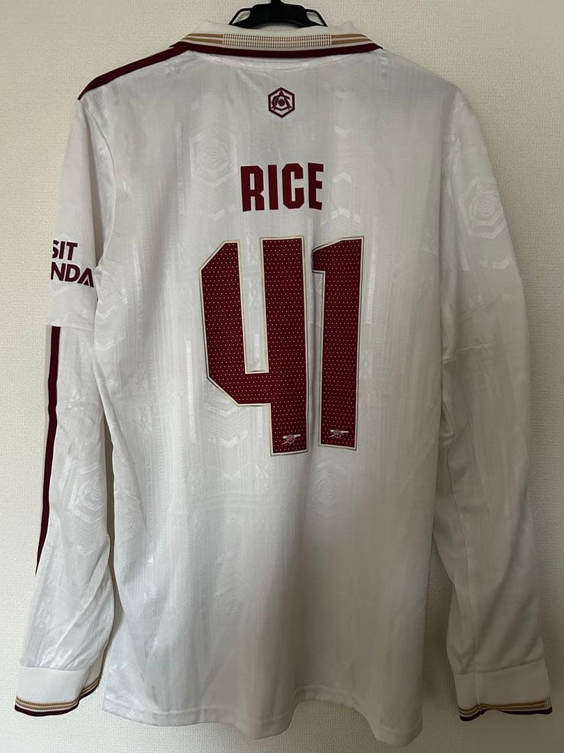 アーセナル25/26 3rdユニホーム　ライス 41番