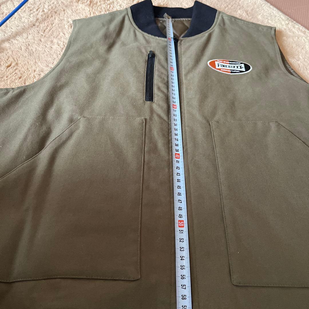 試着のみ finesixxx ダックベスト