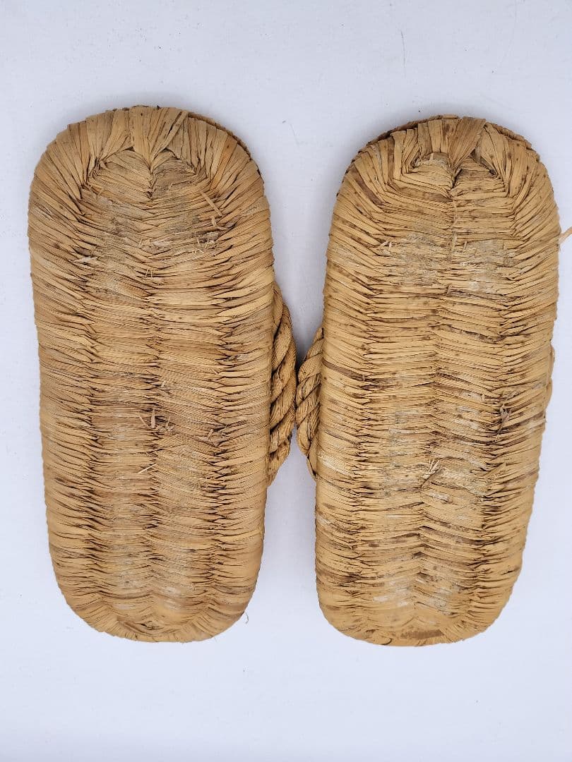 c651　露地草履 5客セット 紙箱 茶道具 古物 懐石 茶事