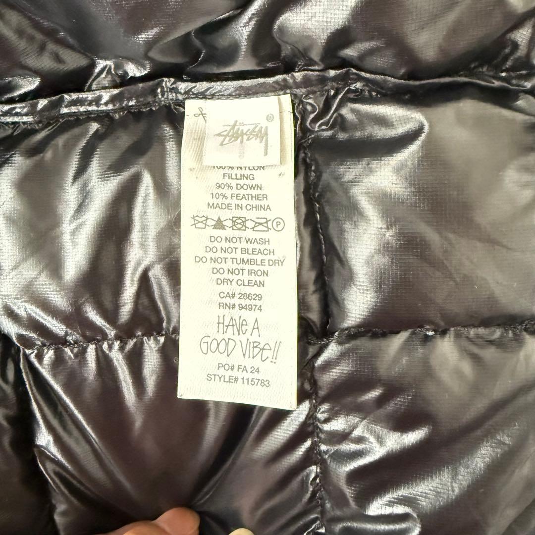 Stussy Midweight Hooded Puffer ブラック M