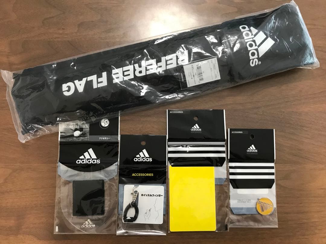 激レア サッカー アディダス レフェリー 審判5点セット