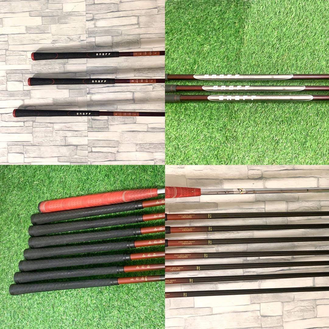 パーリーゲイツバッグ付 希少 オノフ 本格レディースゴルフクラブセット11本