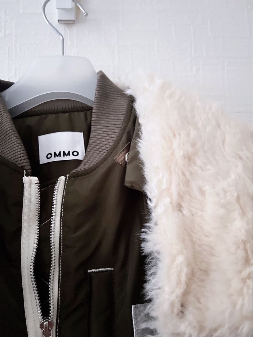 コート アウター LONG MA-1 BALLOON CT OMMO カーキ