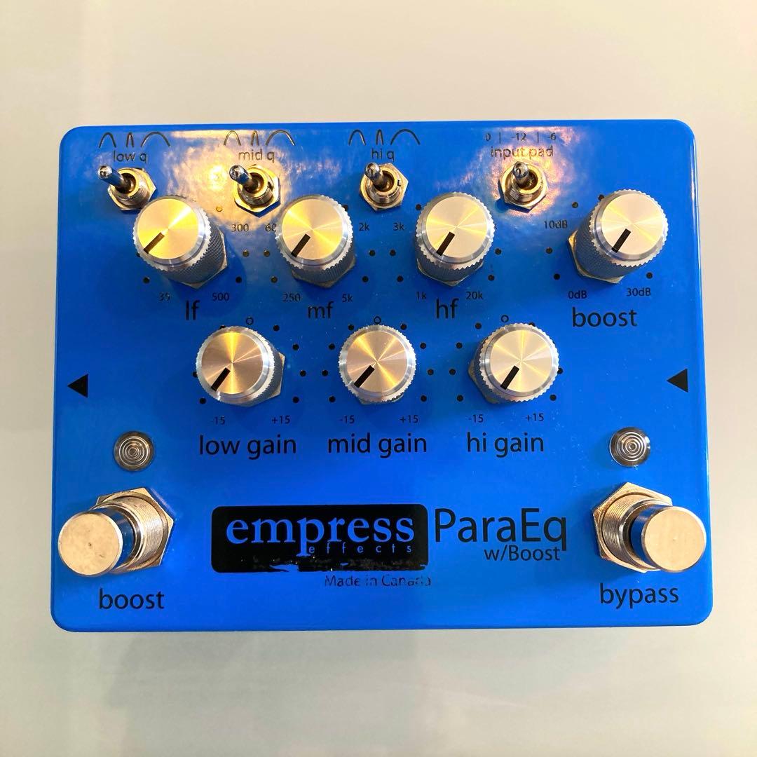 未使用 希少品 Empress ParaEq w/Boost ギターエフェクター