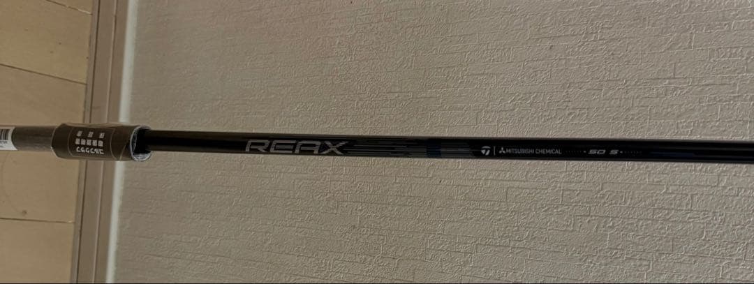 REAX ドライバー　最新シャフト 50S 未使用　テーラーメイド