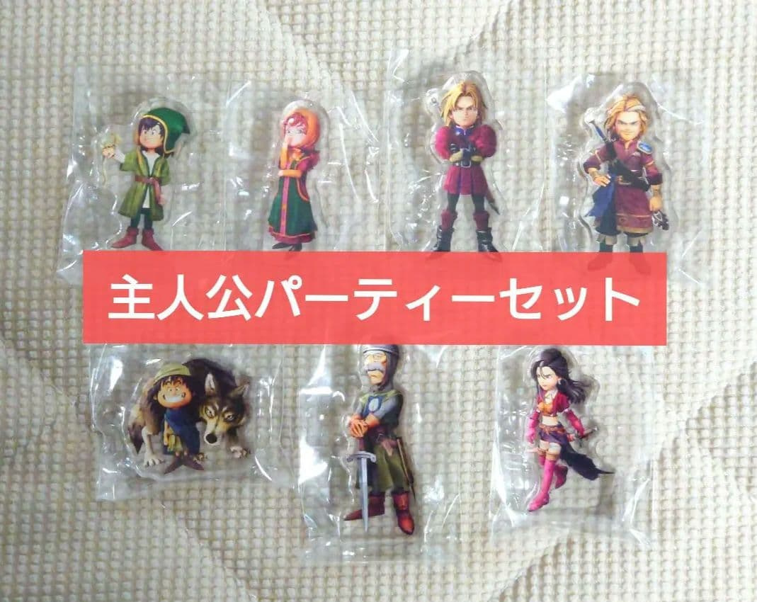 ドラゴンクエスト7 ミニアクリルブロックコレクション 主人公パーティーコンプ