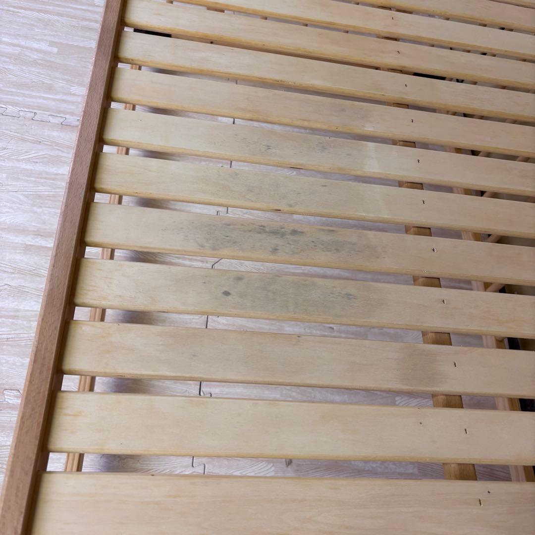 ☆除菌清掃済☆　ファルスカ　ベッドサイドベッド03　ラージ　ナチュラル