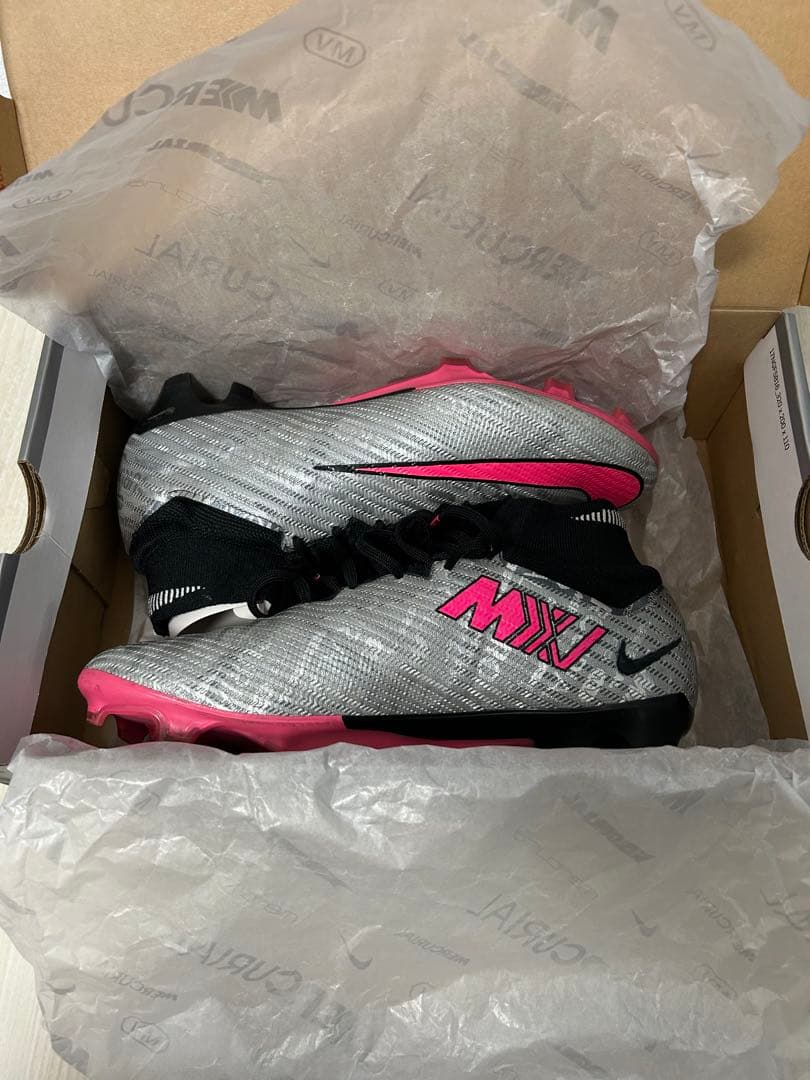 Byeナイキマーキュリアル スーパーフライ 9 エリート XXV FG