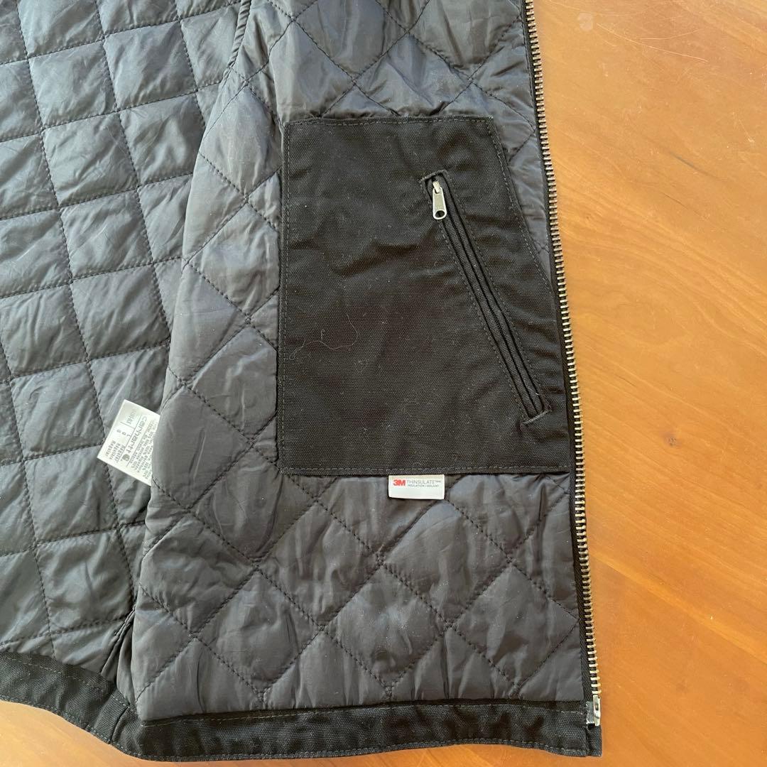 ★カーハート　carhartt ダックベスト 104395 BLK★Lサイズ★
