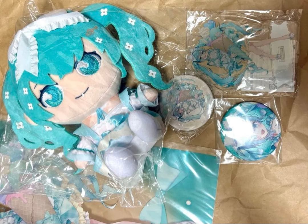 楽天コレクション/初音ミク 16th Birthday 6点/楽コレ 缶バッジ