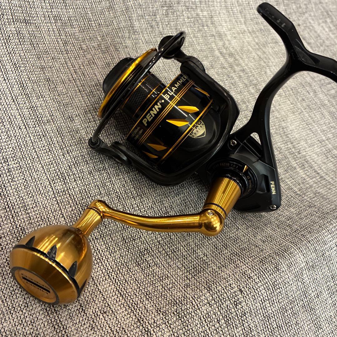 PENN SLAMMER Ⅳ スピニングリール ブラック/ゴールド