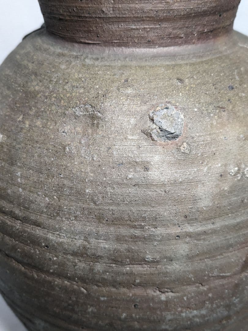 室町時代 古備前 三耳壺 備前焼 三耳壷 置物 インテリア 骨董品 古美術品