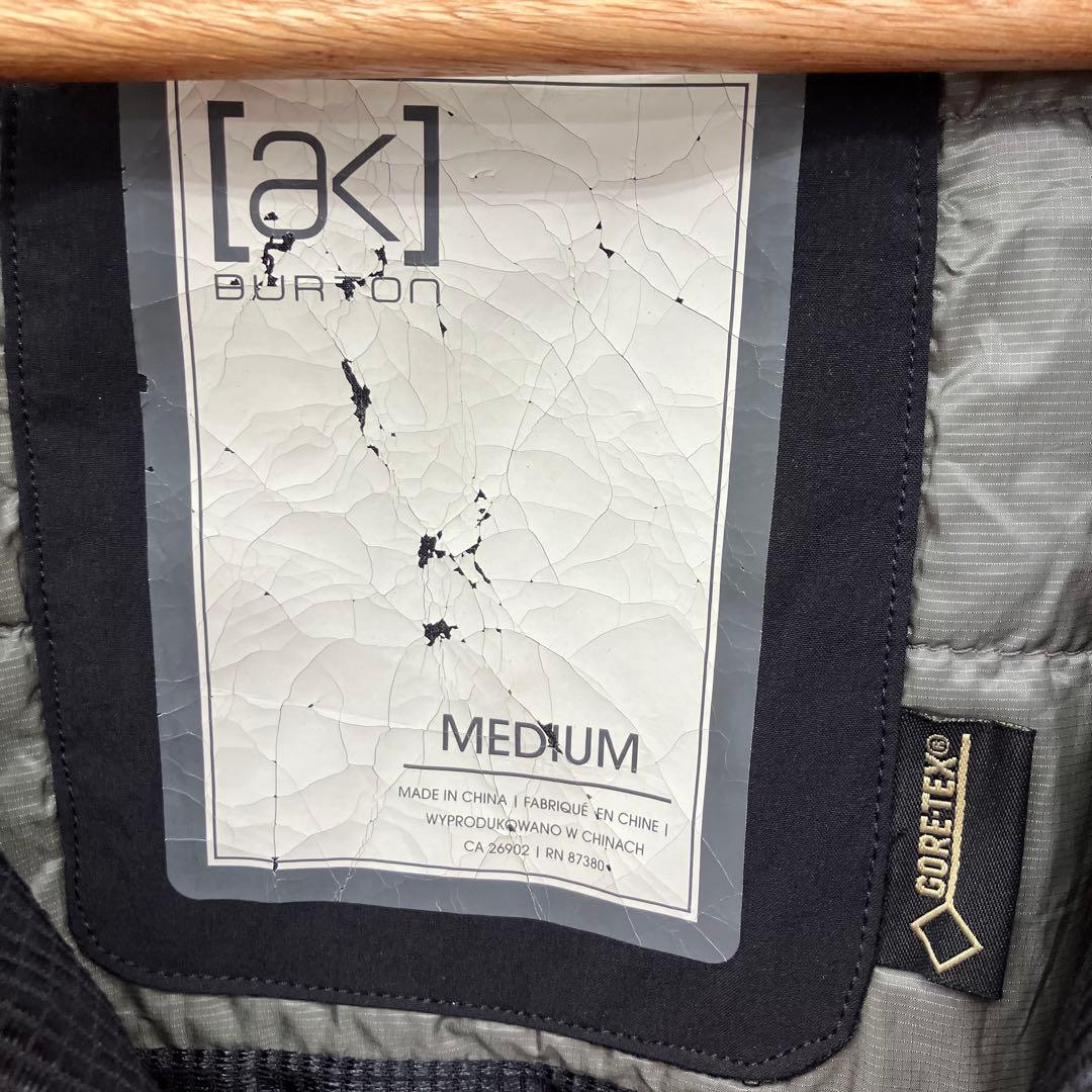 BURTON スノーボードウェア AK GORE-TEX プリマロフト M 赤