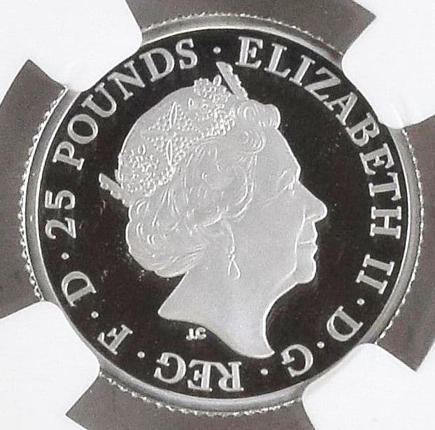 2017年 イギリス ブリタニア 1/4オンス プラチナ貨 NGC PF70UC