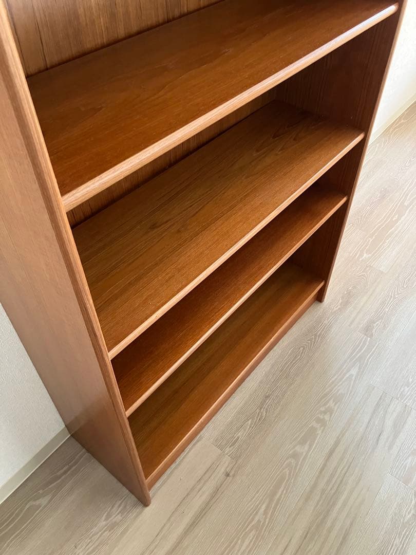 【大幅値下げ！引取り限定】本棚　 チーク材　イギリス産