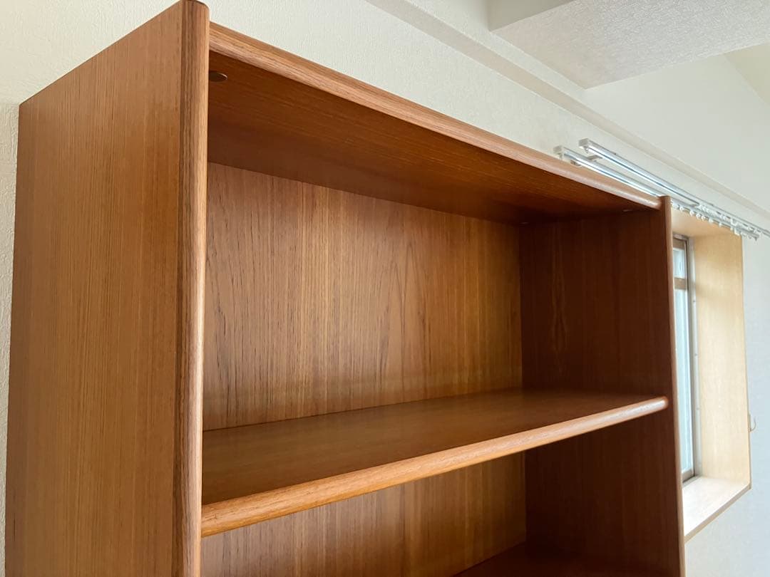 【大幅値下げ！引取り限定】本棚　 チーク材　イギリス産