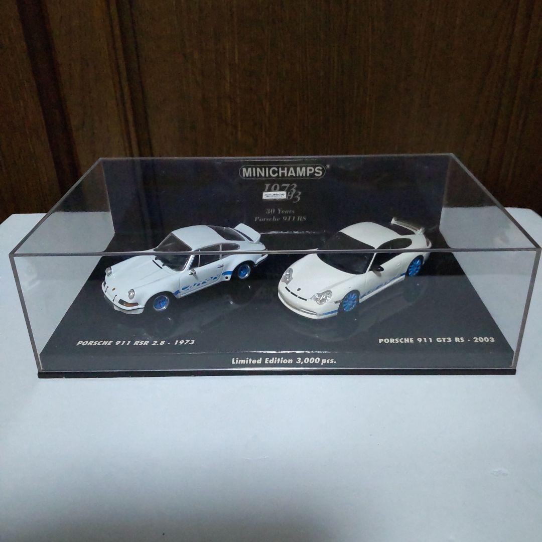 ポルシェ911 RSR ポルシェ911 GT3 RS ２台セット ミニチャンプス