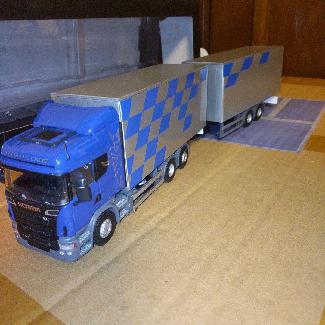 スカニアジャパン　スカニア　R500 フルトレーラー　1/50