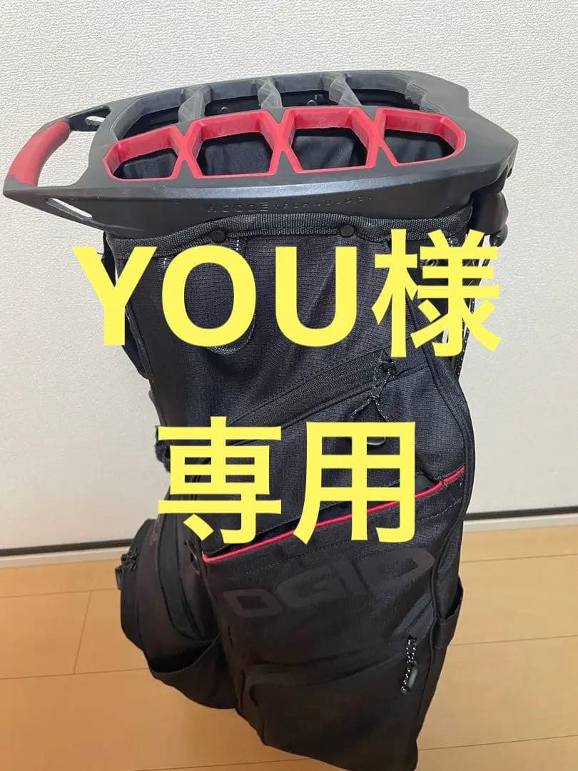 Ohio ブラックゴルフバッグ・キャディバッグ